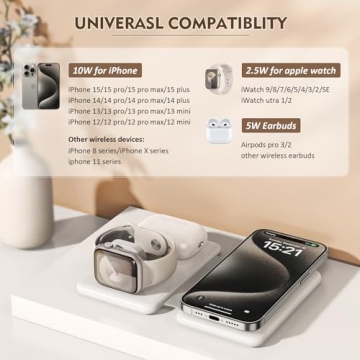 3 in 1 Magnetic Wireless Travel Charger