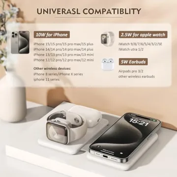 3 in 1 Magnetic Wireless Travel Charger