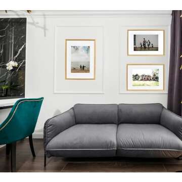 Elegant A4 Oak Wood Picture Frame Set for All Occasions