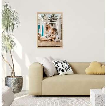 Elegant A4 Oak Wood Picture Frame Set for All Occasions