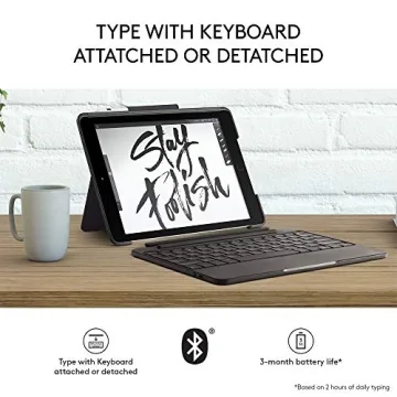 Logitech Slim Combo Case for iPad with Keyboard