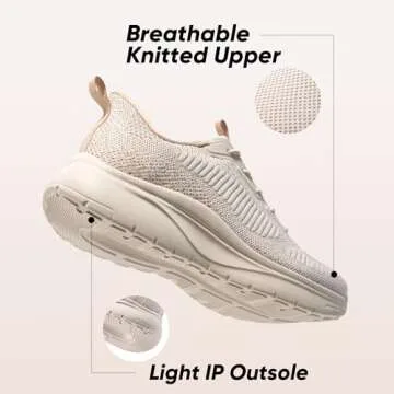 Slip on ALLSWIFIT Women's Walking Shoes for Comfort