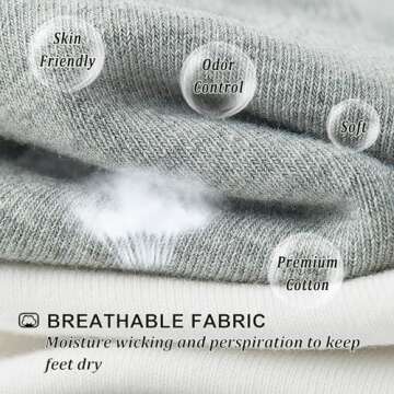 HIGIXCH No Show Socks Women Low Cut Invisible Liner Non slip Athletic Boat Socks 6 Pairs (socks for ...