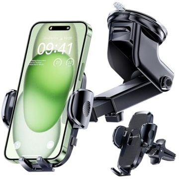 Eyemay Car Phone Holder - Versatile 3 in 1 Mount