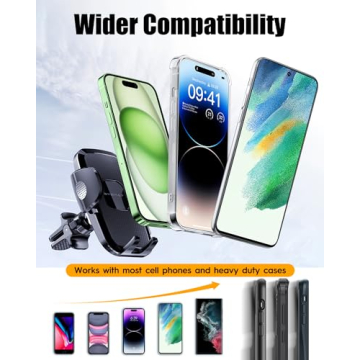 Eyemay Car Phone Holder - Versatile 3 in 1 Mount