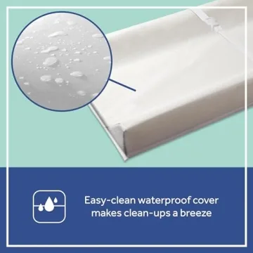 Sealy Baby Soybean Comfort Changing Pad - Safe & Waterproof