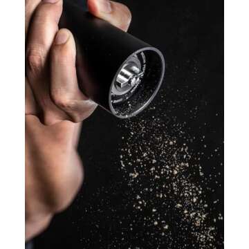 MANNKITCHEN Pepper Cannon - Professional Grade Heavy Duty High Output Pepper Mill