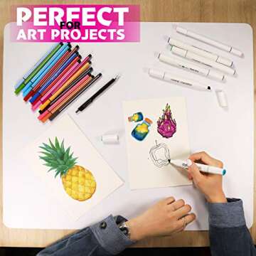 LEOBRO Extra Large Silicone Mats for Crafting and Baking