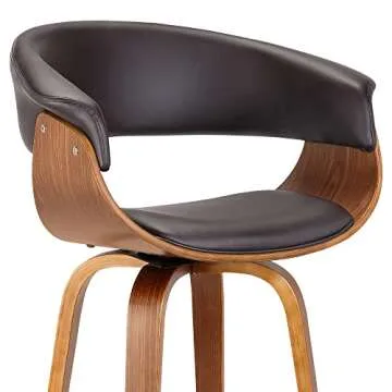 Stylish Armen Living Julyssa Mid-Century Bar Stool