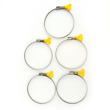 Big Horn 11741PK 4 Inch Key Hose Clamp for Easy Use