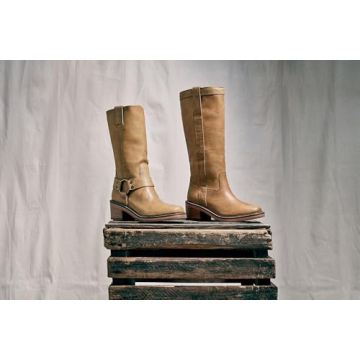 Frye Kate Pull On Western Boot for Women in Marigold Floral