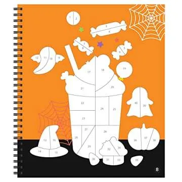 Brain Games - Sticker by Number Halloween Fun for Kids