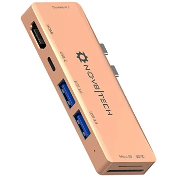 Nov8Tech USB C Hub for Seamless Connectivity with MacBook