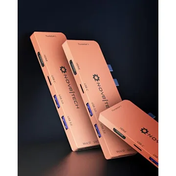 Nov8Tech USB C Hub for Seamless Connectivity with MacBook
