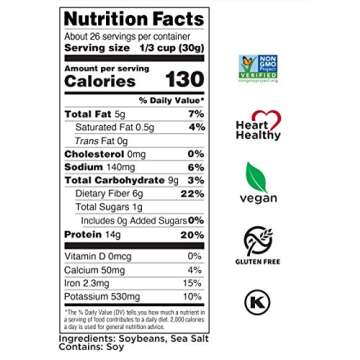 Seapoint Farms Sea Salt Dry Roasted Edamame 27oz