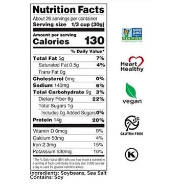 Seapoint Farms Sea Salt Dry Roasted Edamame 27oz