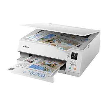 Canon TS6320 Wireless Color Printer for Home and Office