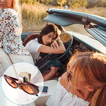 Car Visor Sunglasses Holder Clip - Stylish & Functional