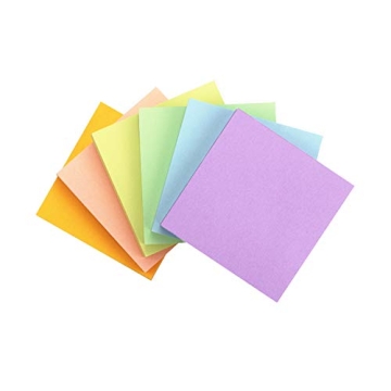 Early Buy Sticky Notes 3x3, 6 Pastel Color Pack