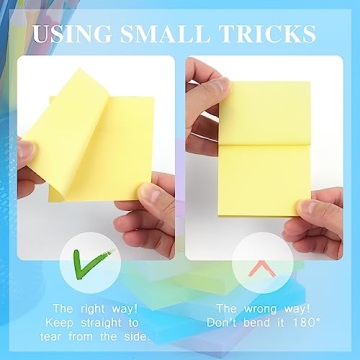 Early Buy Sticky Notes 3x3, 6 Pastel Color Pack