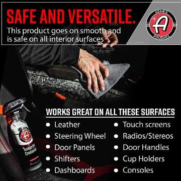 Adam's Polishes Interior Detailer - All-in-One Cleaner & Protectant