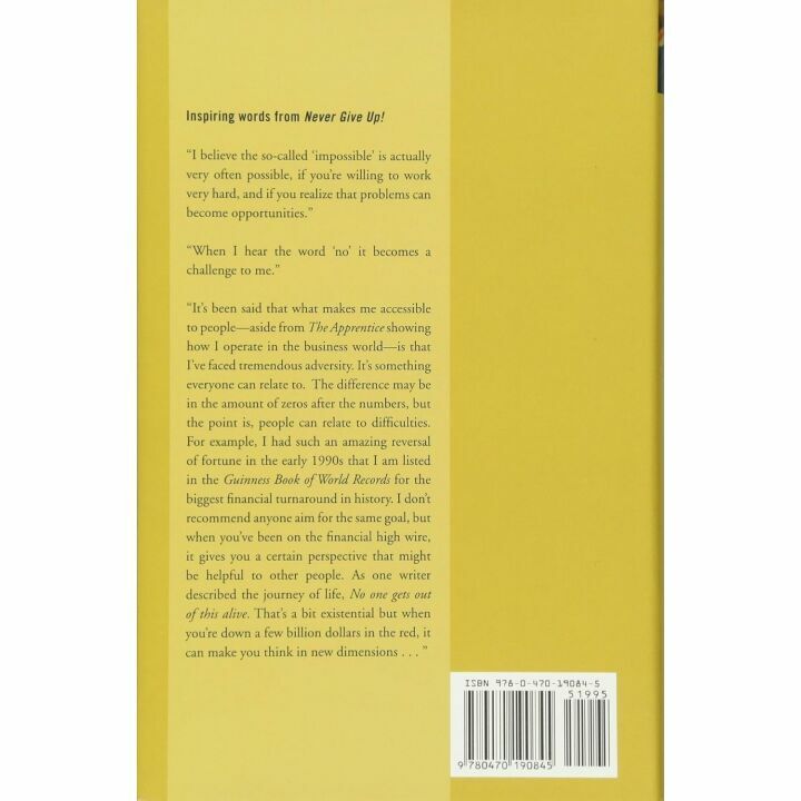 Trump Never Give Up: Overcoming Challenges for Success