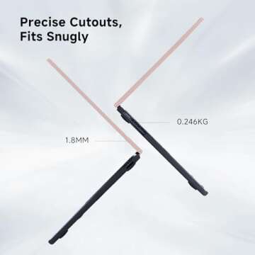 Funut for MacBook Air 13 Inch Case 2021 2020 2019 2018 Release M1 A2337 A2179 A1932 Touch ID, MacBook Air M1 Case Crocodile Leather Laptop Hard Shell Case & Keyboard Cover for Mac Air 13 Inch, Pink