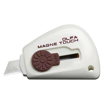 OLFA Magnetic Touch Knives (TK-3M/2P) - Compact Utility Knife with Retractable Blade