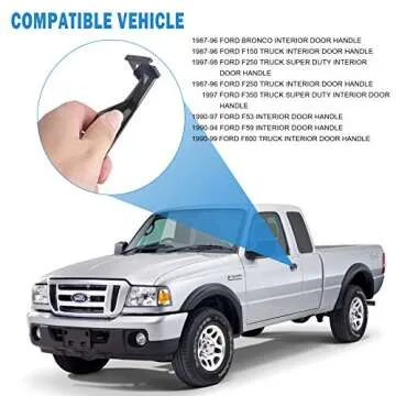 FAERSI Durable Metal Door Handle for Ford Trucks