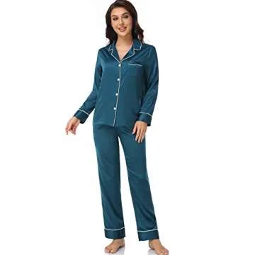 Serenedelicacy Women's Satin Pajama Set for Ultimate Comfort
