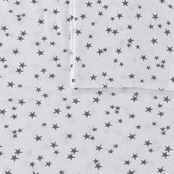 Soft Cotton Flannel Animal Stars Twin Sheet Set for Winter