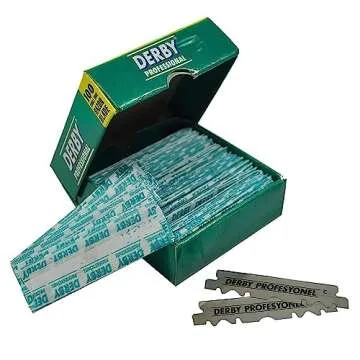 Derby Professional Single Edge Razor Blades, 100 Count