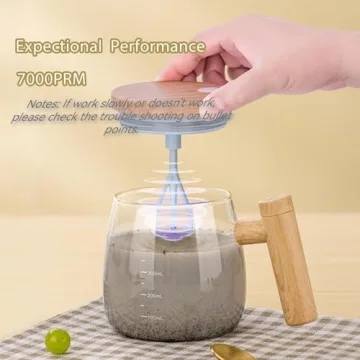 KyooteLfv Self Stirring Mug for Effortless Mixing