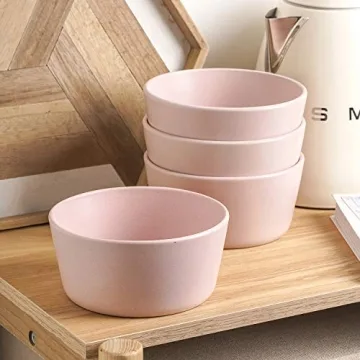 Stone Lain Albie Modern Dinnerware Set for 4, Pink