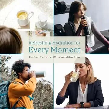 GOODONYA Organic Hydration Electrolyte Powder | Lemon, Coconut Water, Magnesium, Himalayan Pink Salt | Only 1g Sugar, No Artificial Flavors | USDA Organic & Plant-Based | 42 Servings