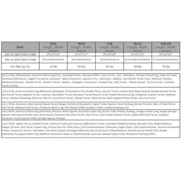 2PET Foldable Dog Crate - Soft, Easy to Fold & Carry Dog Crate for Indoor & Outdoor Use - Comfy Dog Home & Dog Travel Crate - Strong Steel Frame, Washable Fabric Cover, Frontal Zipper Medium Blue