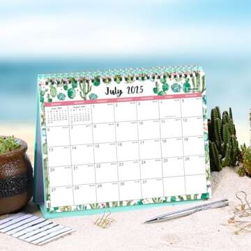 2025-2026 Desk Calendar - Perfect for Planning & Organizing