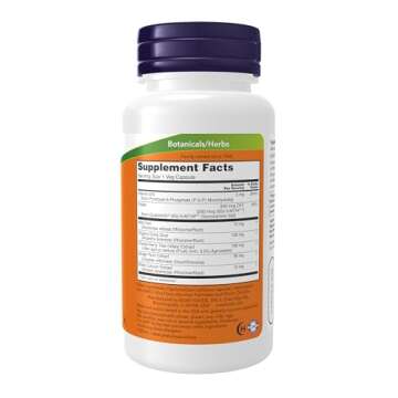 NOW Foods Female Balance™ Herbal Support with Wild Yam, Vitex, Dong Quai