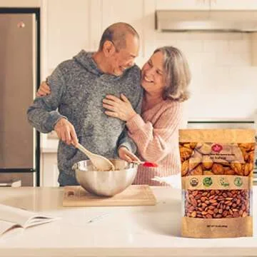 Mighty Apricot USDA Organic Bitter Apricot Kernels(1LB) 16oz, Natural Raw Bitter Apricot Seeds, Vegan, Non-GMO, Gluten Free, Great source of Vitamin B17 and B15, Maximum 3 Kernels/day