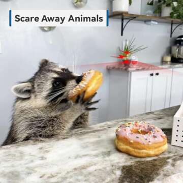 CPVAN 125dB Loud Motion Sensor Alarm with 328ft Remote Control (40ft PIR Detector, Batteries), Indoor Wireless Infrared Security Motion Detector with Siren for Home Garage Van (CP2 Pro, Whtie)