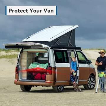 CPVAN 125dB Loud Motion Sensor Alarm with 328ft Remote Control (40ft PIR Detector, Batteries), Indoor Wireless Infrared Security Motion Detector with Siren for Home Garage Van (CP2 Pro, Whtie)