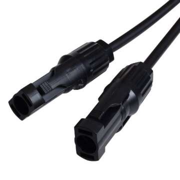 Signstek Y Branch MC4 Parallel Connector Adapter for Solar Power