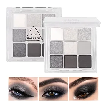 KARNAR 9-Color Cool Toned Eyeshadow Palette For All