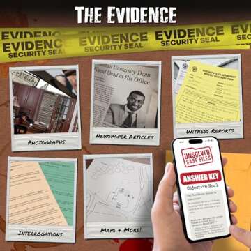 Unsolved Case Files - Cold Case Mystery Game Experience