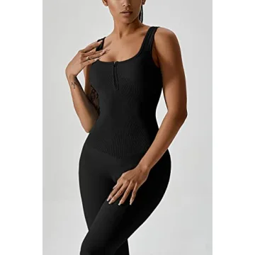 QINSEN Sexy Women's Stretch Bodycon Jumpsuit for All Occasions