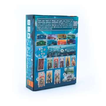 Knarr Board Game - Form The Greatest Band of Vikings! Thrilling Exploration and Strategy Game, Fun F...