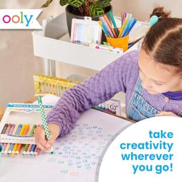 Ooly Color Appeel Crayon Sticks, Set of 12 Peelable Crayons for Kids,Wax Crayons Wrapped in Paper in 12 Unique Colors for Art Projects, Stationery Kits, School Supplies