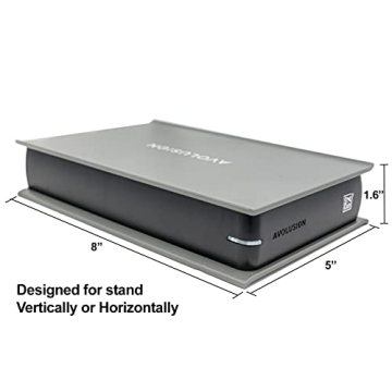 Avolusion 8TB USB 3.0 External Hard Drive for PC & Console
