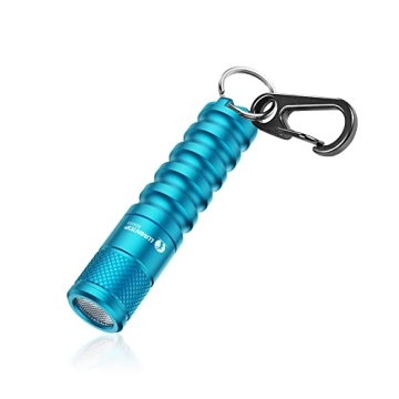 Compact LUMINTOP EDC01 Keychain Flashlight: 120 Lumens, IPX8 Waterproof, 36 Hours Runtime