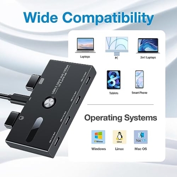 10Gbps USB-C Hub 6 Ports High-Speed Data Transfer